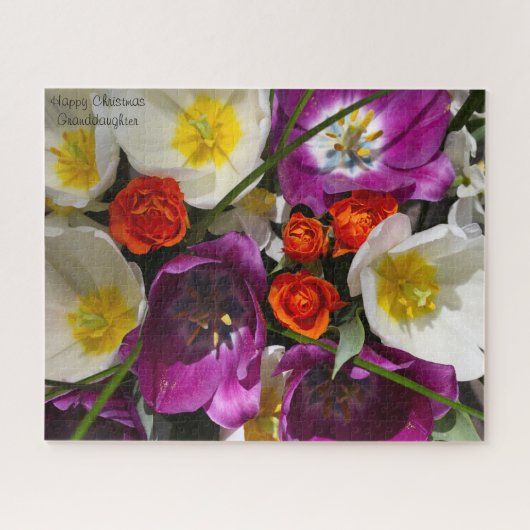 Gelukkige Juffskleindochter. Jigzaag Puzzle Legpuzzel (Horizontaal)