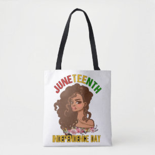  GELUKKIGE JUNETEENTH 2025 TOTE BAG