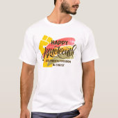 GELUKKIGE JUNETEENTH Christian T-shirt (Voorkant)