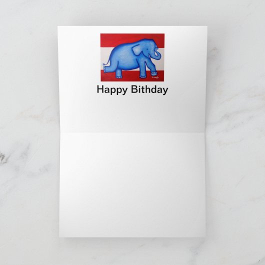 Gelukkige kaart (Binnen)