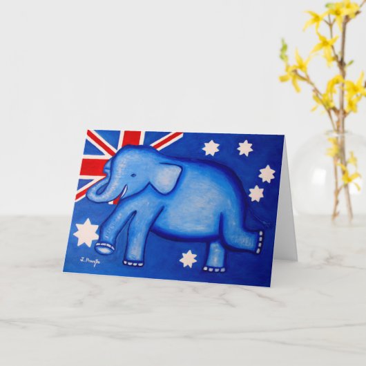 Gelukkige kaart (Gele Bloem)