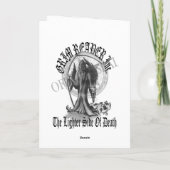 GELUKKIGE KAART BRITHDAY (Achterkant)