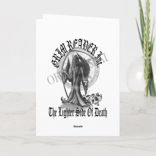 GELUKKIGE KAART BRITHDAY (Achterkant)