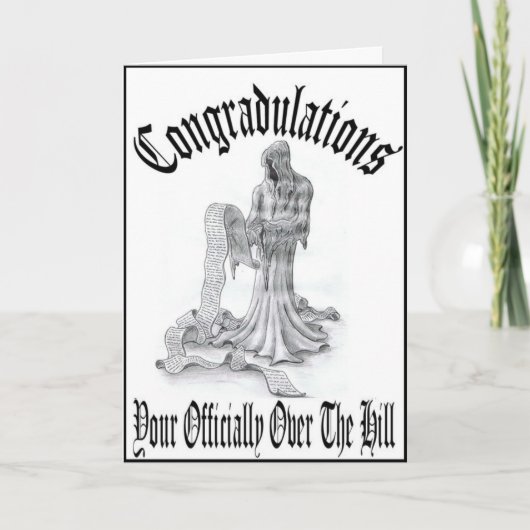 GELUKKIGE KAART BRITHDAY (Voorkant)