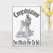 GELUKKIGE KAART BRITHDAY (Gele Bloem)