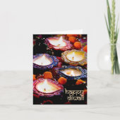 Gelukkige Kaart Diwali (Voorkant)