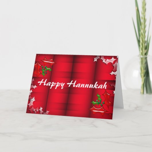 Gelukkige Kaart Hannukah (Voorkant)