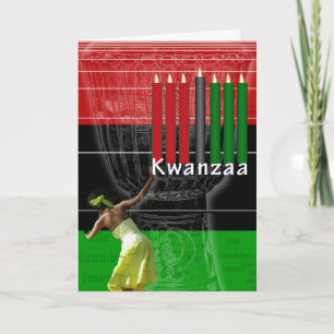 Gelukkige Kaart Kwanzaa