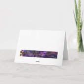 Gelukkige Kaart Purim (Achterkant)