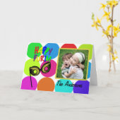 Gelukkige Kaart Purim (Gele Bloem)