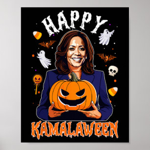 Gelukkige Kamalaween Pompoen Harris Halloween VS V Poster