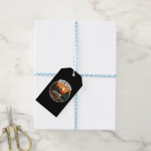 Gelukkige Kampeerder Cadeaulabel (Met Touw)