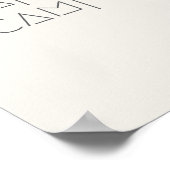 gelukkige kampeerder. Poster & Prints (Hoek)