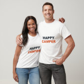 Gelukkige Kampeerder T-shirt (Unisex)