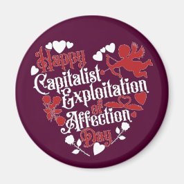 Gelukkige kapitalistische uitbuiting van affectied magneet