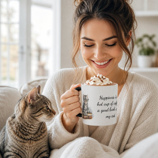 Gelukkige Kat Dierenliefhebbers Mok