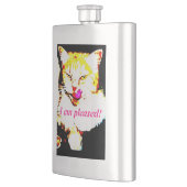 gelukkige kat heupfles (Links)