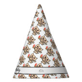 Gelukkige kat met ijs feesthoedjes (Rechts)