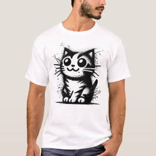 Gelukkige Kat T-shirt