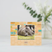 Gelukkige kat, uit gelukkig briefkaart (Staand voorkant)