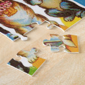 gelukkige katten legpuzzel (Zijkant)