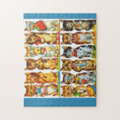 gelukkige katten legpuzzel (Verticaal)