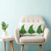 **GELUKKIGE KERST BOMEN** KERST KUSSENLOOP KUSSEN (Stoel)