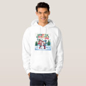 Gelukkige kerstdag hoodie (Voorkant volledig)