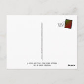 Gelukkige Kerstman Verjaardag Kerstman | Briefkaart (Achterkant)