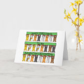 Gelukkige Kerstmis aan Boyfriend. van mijn Dochter Kaart (Gele Bloem)