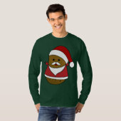 Gelukkige Kerstmis Aardappel Sinterklaas T-shirt (Voorkant volledig)