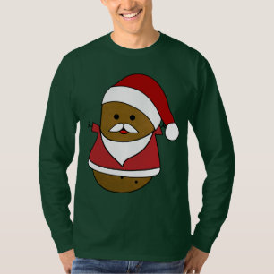 Gelukkige Kerstmis Aardappel Sinterklaas T-shirt