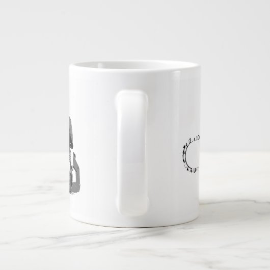 Gelukkige Kerstmis Arborist Boom Chirurg Kettingza Grote Koffiekop (Achterkant)