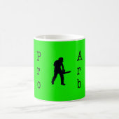 Gelukkige Kerstmis Arborist Boom Chirurg Kettingza Koffiemok (Center)