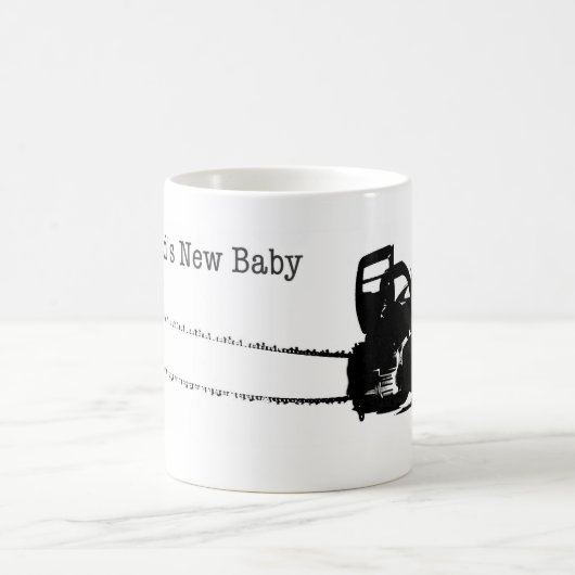 Gelukkige Kerstmis Arborist Boom Chirurg Kettingza Koffiemok (Center)