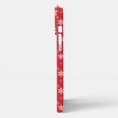 Gelukkige Kerstmis Berner Berg Hond Santa Hat iPhone Hoesje (Linkerkant)