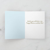 Gelukkige Kerstmis Feestdagen Kaart (Binnen)