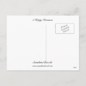 Gelukkige Kerstmis Feestdagenkaart (Achterkant)