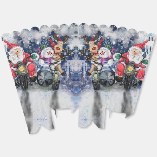 Gelukkige Kerstmis Frienda Grappige Popcorn Box Bedankdoosjes (Ongevouwen)