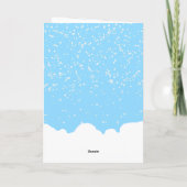 Gelukkige Kerstmis Grote Kleinzoon Dinosaurus T Re Kaart (Achterkant)