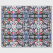 Gelukkige Kerstmisvrienden Grappig Gift Verpakkend Cadeaupapier (Vlak)