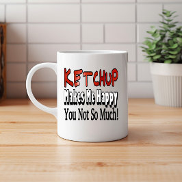 Gelukkige Ketchup Koffiemok
