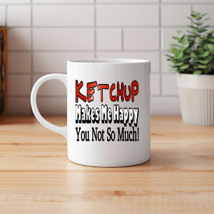 Gelukkige Ketchup Koffiemok