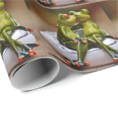Gelukkige Kikkers Cadeaupapier (Rol Hoek)
