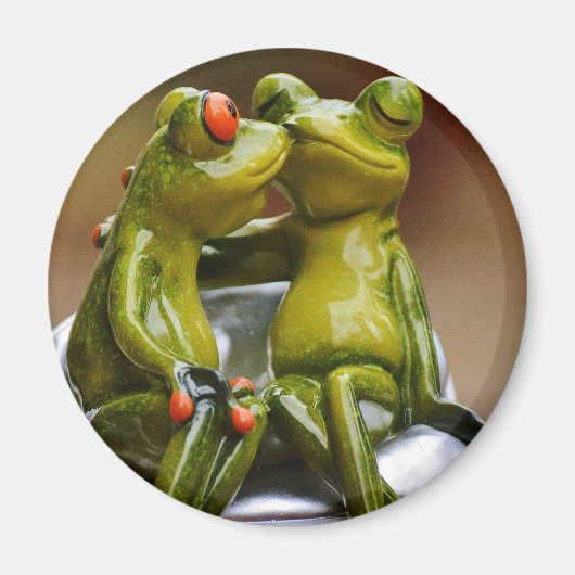 Gelukkige Kikkers Magneet (Voorkant)