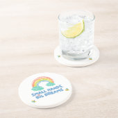 Gelukkige kinder Dag van de Kinderen Kleine Handen Zandsteen Onderzetter (Zijkant)