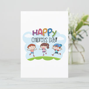 Gelukkige Kinderdag Kaart