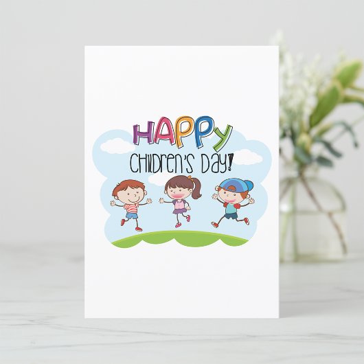 Gelukkige Kinderdag Kaart