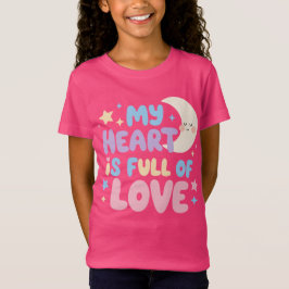 Gelukkige Kinderen Vriendelijkheid Bevestiging Har T-shirt