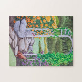 Gelukkige Kippen Tuin Legpuzzel (Horizontaal)
